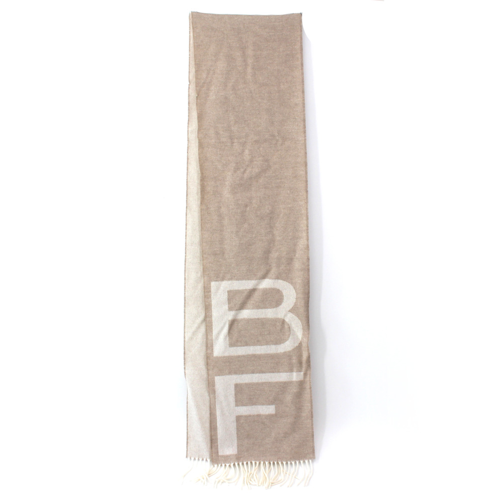 By Far Logo Wool Scarf